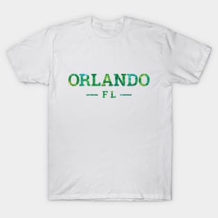 Orlando, FL Alcohol Ink T-Shirt